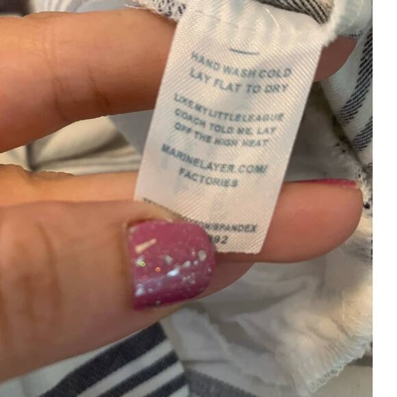 Marine Layer short sleeves off shoulder mini dress size Small - Picture 5 of 10